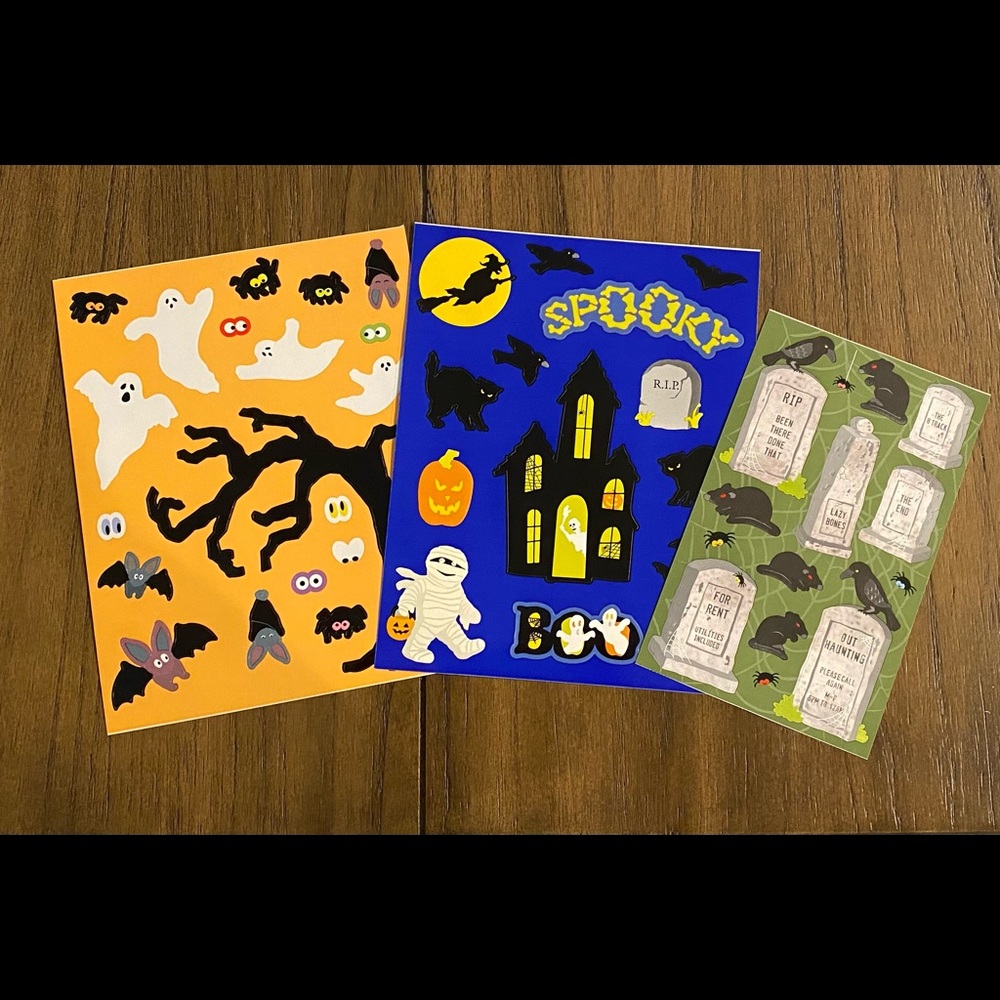 Mrs. Grossman’s Halloween Stickers (6 sheets) - Picture 1 of 4